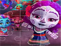 Super Monster Halloween Jigsaw image