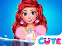 Princess Turned Into Mermaid image