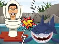 Hungry Shark Vs Skibidi image