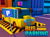 Bus Parking City 3D image