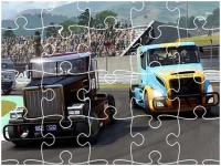 Racing Trucks Jigsaw image
