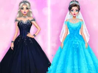 Frozen Wedding Dress Up image