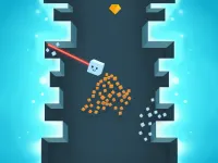 Blocky Hill Tower Game image