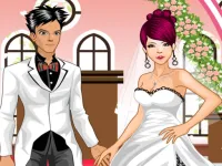 Wedding Couple Dressup image