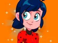 Super Miraculous Ladybug running adventure game image
