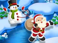 Santa SnowMan Jump image