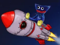 Huggy Wuggy in space image