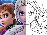 Color By Number With Frozen II image