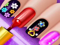 Nail Salon Girl Go Games image