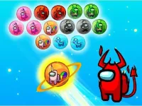 Among Us Bubble Shoot Puzzle image