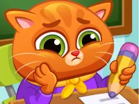 Lovely Virtual Cat At School image