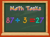 Math Tasks -True or False image