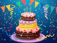Birthday Cake Puzzle image
