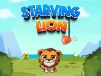 Starving Lion image