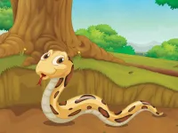 Scary Reptiles Coloring image