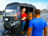 City Tuk Tuk Rickshaw Game image