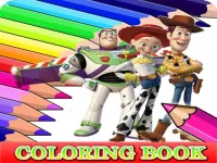Coloring Book for Toy Story image