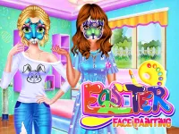 Easter Face Painting image