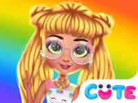 My Cute Unicorn Fashion Dress Up image