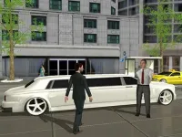 Limo Taxi Driving Simulator : Limousine Car Games image