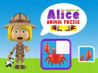 World of Alice   Animals Puzzle image