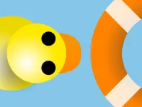 Duck rescue boat image