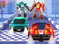 Car Robot Transform Fight image