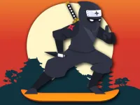 Lava And Ninja Skateboard image