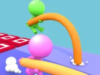 Pole vault 3d image